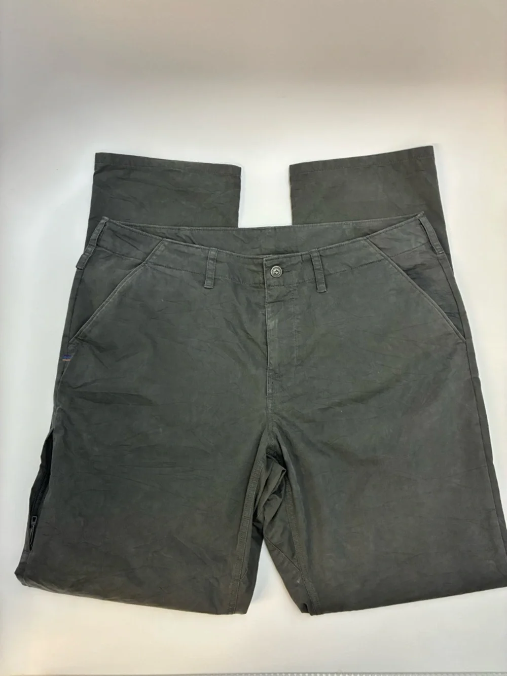 Patagonia Men’s Tenpenny Pants Long, Charcoal Grey, Size 38 (38x34) - Picture 9 of 13